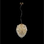 CHARME SP2+2 LED GOLD/TRANSPARENT