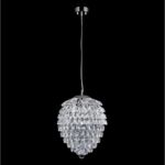 CHARME SP3+3 LED CHROME/TRANSPARENT