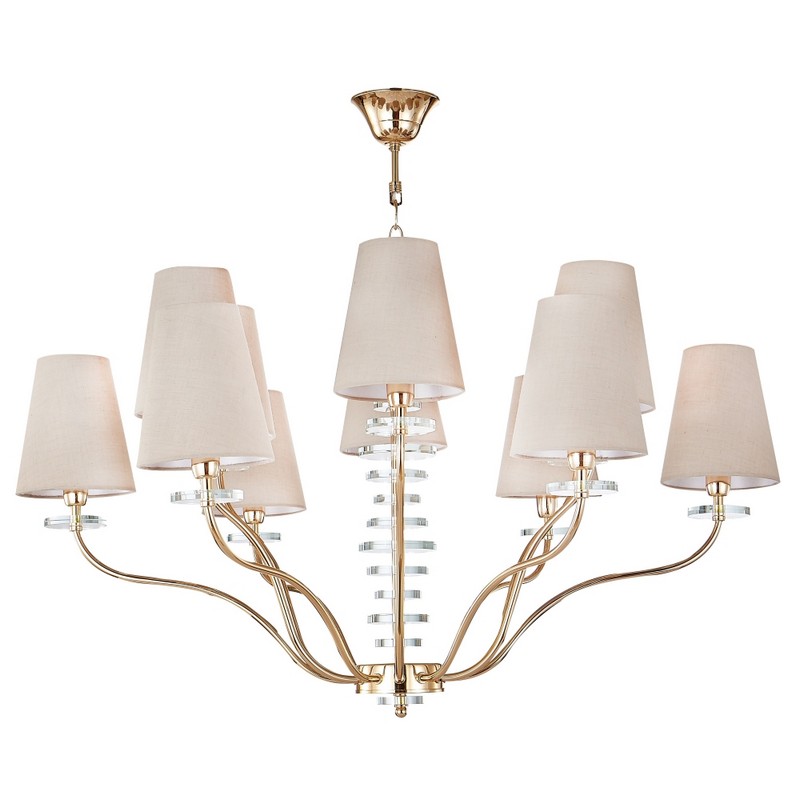 Светильник CRYSTAL LUX ARMANDO SP6+6 GOLD