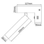 CLT 228W USB WH