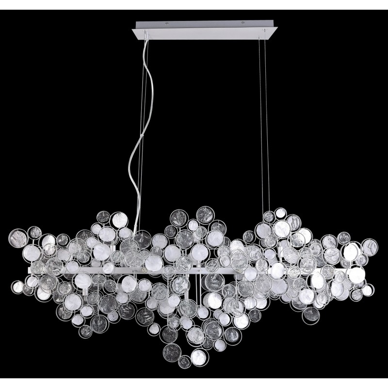 Светильник Crystal Lux CRYSTAL LUX-DESEO SP15 L1400 SILVER