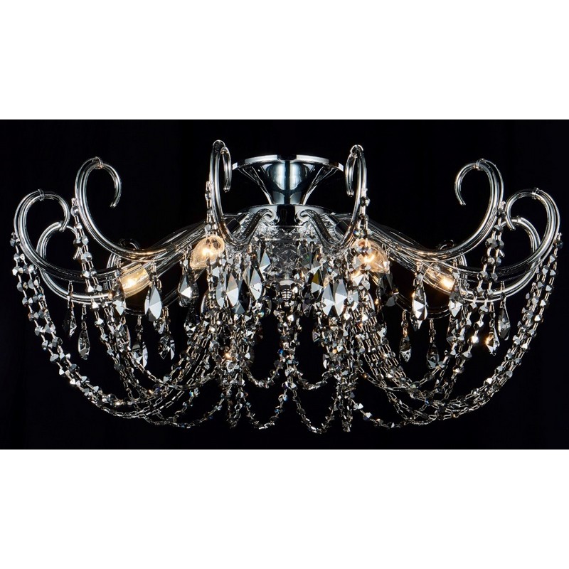 Светильник Crystal Lux CRYSTAL LUX-IMPERIA PL6 CHROME/SMOKE