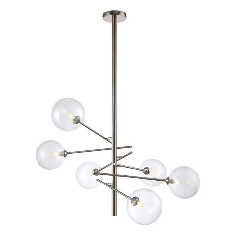 Светильник CRYSTAL LUX MARCOS SP6 NICKEL
