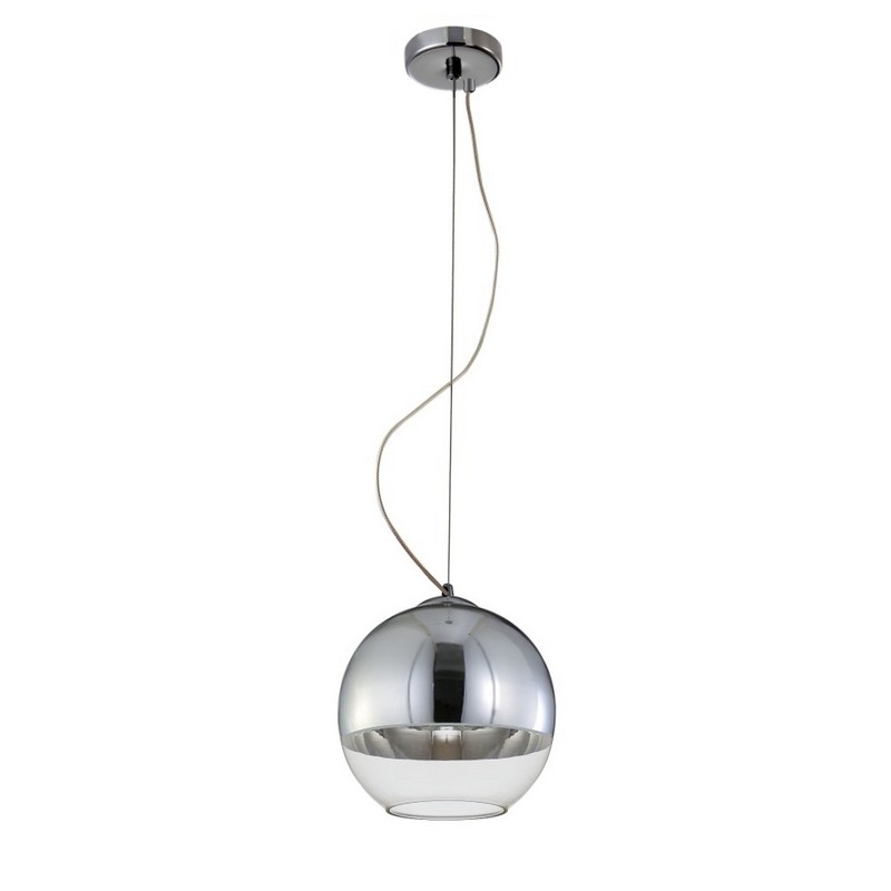 Светильник CRYSTAL LUX WOODY SP1 D200 CHROME