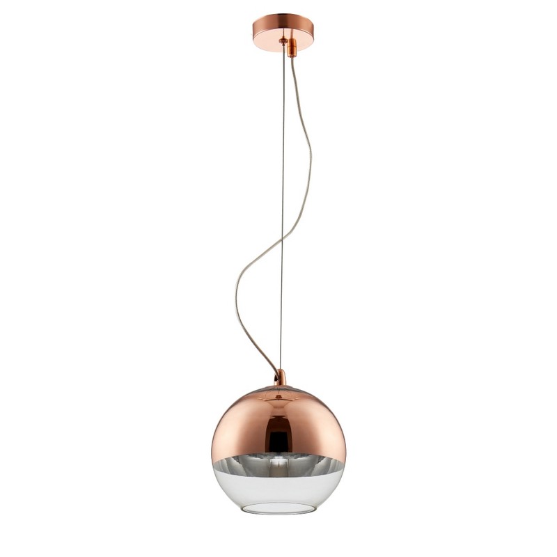 Светильник CRYSTAL LUX WOODY SP1 D200 COPPER